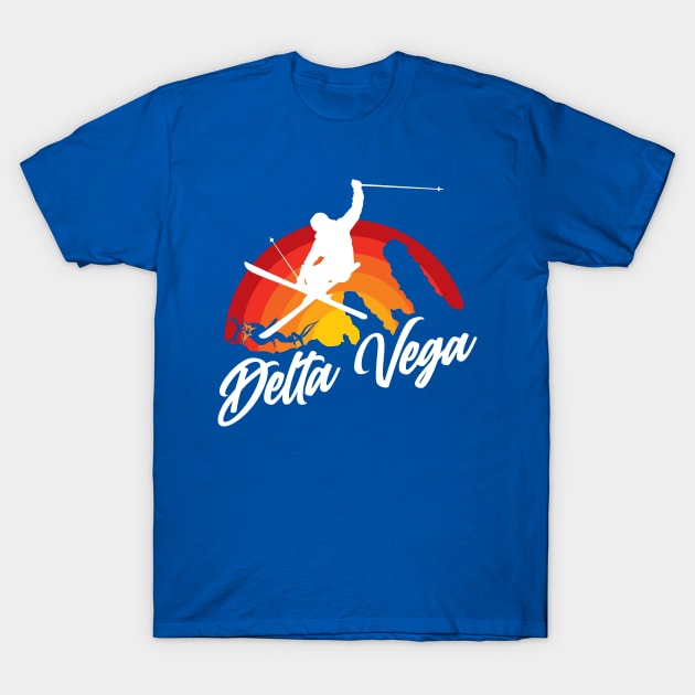 Ski Delta Vega T-Shirt by MindsparkCreative